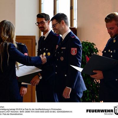 FW-M: Feuerwehr-Auszeichnungen für besondere Verdienste und Engagement (München)