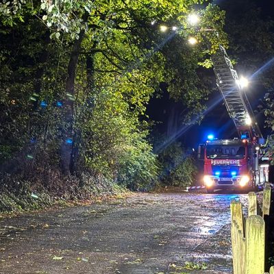 FW-MK: Herbststürme "Luise" und "Manja" ziehen über die Waldstadt