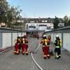 FW Düren: +++ Unklarer Feuerschein entpuppt sich als Brand am Gebäude +++