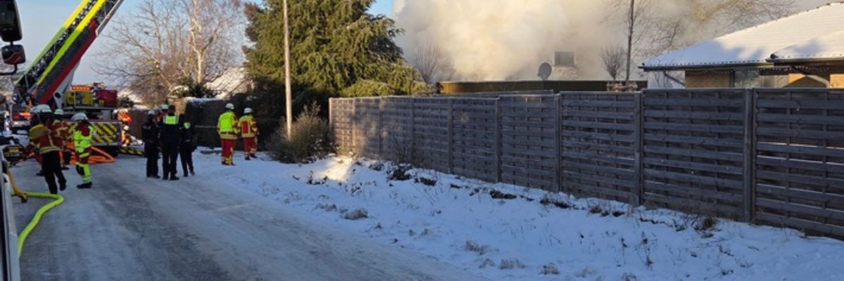 FW Minden: Todesopfer bei Brand eines Wohnhauses in Minden