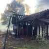 FW-OB: Brand einer Holzhütte im Centro-Park - Einsatz dauert an