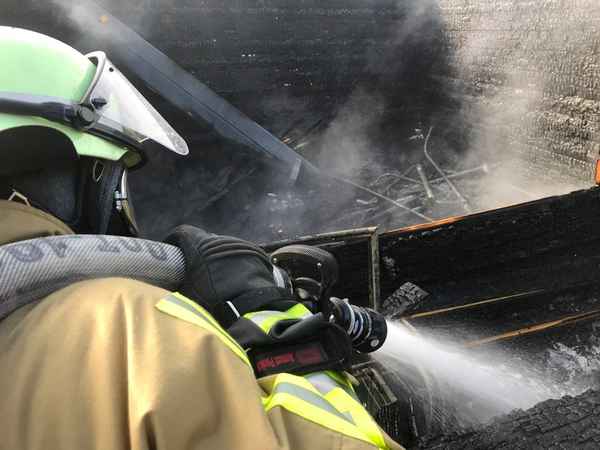 FW-BOT: Brand auf Bauernhof in Kirchhellen
