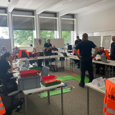 FW-EN: Technische Einsatzleitung des Ennepe-Ruhr-Kreises übt drei Tage in Münster