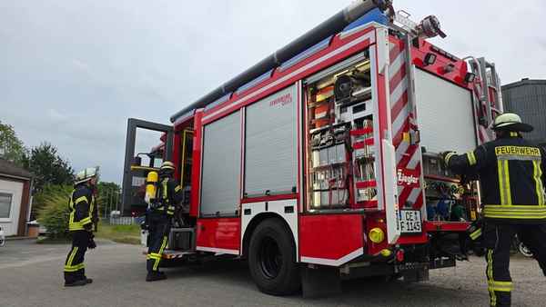 FW Celle: Einsatzübung bei den Celler Werkstätten der Lebenshilfe
