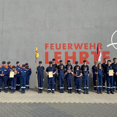FW Lehrte: Jugendfeuerwehr Ahlten erreicht 1. Platz beim Orientierungs-Marsch