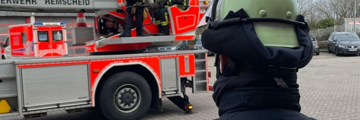 FW-RS: Mehrere kleine Sturmeinsätze und eine Hubschrauberlandung in der Remscheider Innenstadt