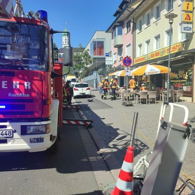 FW Stockach: Küchenbrand