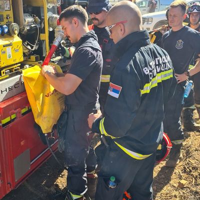 FW-BN: FW-BN: 2. Folgemeldung und Schlussmeldung: Einsatz des EU-Waldbrandmoduls in Spanien beendet