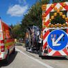 FW VG Asbach: LKW Unfall auf der A3 / 2 Leichtverletzte - lange Vollsperrung der Autobahn