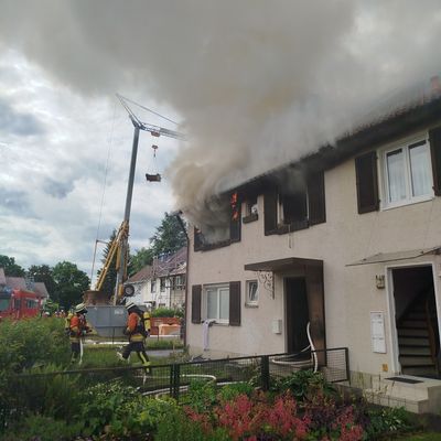 LRA-Ravensburg: Wohnungsbrand in der Siebenbürgenstraße in Wangen