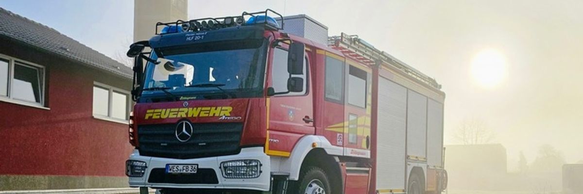 FW Hünxe: Rohrbruch verursacht Wasserschaden