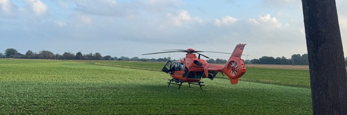 Feuerwehr Kalkar: Verkehhrsunfall in Kalkar Hönnepel