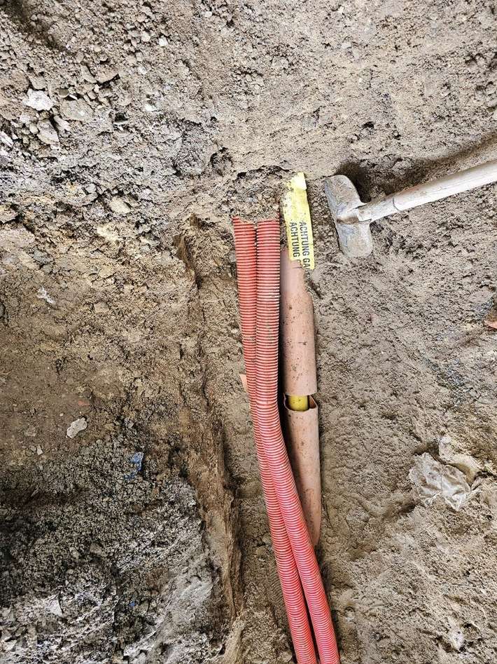 FW Lügde: Feuerwehreinsatz wegen beschädigter Gasleitung