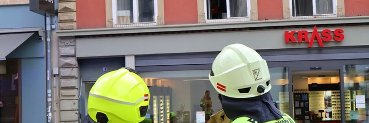 FW Konstanz: Brand einer Lüftungsanlage in einem Gastronomiebetrieb