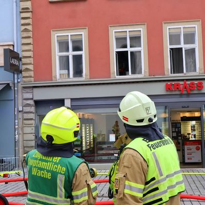 FW Konstanz: Brand einer Lüftungsanlage in einem Gastronomiebetrieb