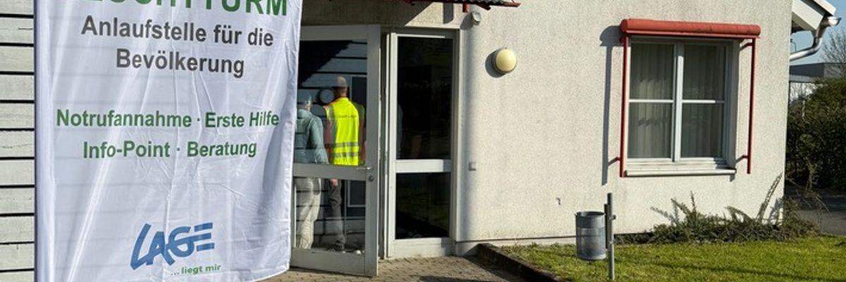 FW Lage: Leuchtturmübung in Kachtenhausen: Feuerwehr bereitet sich auf Stromausfall-Szenarien vor