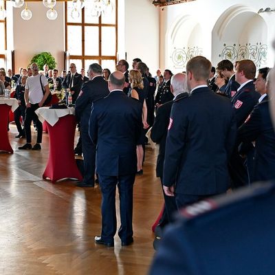 FW-M: Feuerwehr-Ehrungen für Engagement und Einsatzbereitschaft (München)