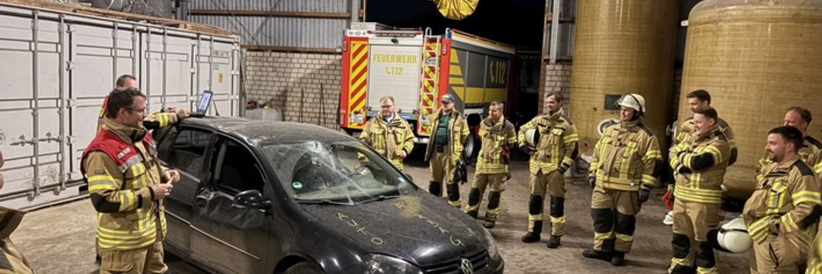 FW-OLL: Gemeinsamer Übungsdienst zur technischen Hilfeleistung der Feuerwehren Beckeln und Harpstedt