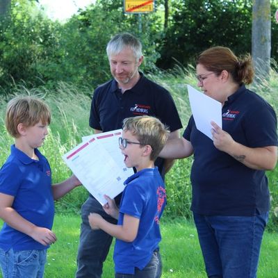 FW Kranenburg: Kinderfeuerwehr Kranenburg absolviert erfolgreich ihre Prüfung