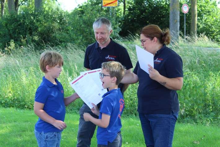 FW Kranenburg: Kinderfeuerwehr Kranenburg absolviert erfolgreich ihre Prüfung