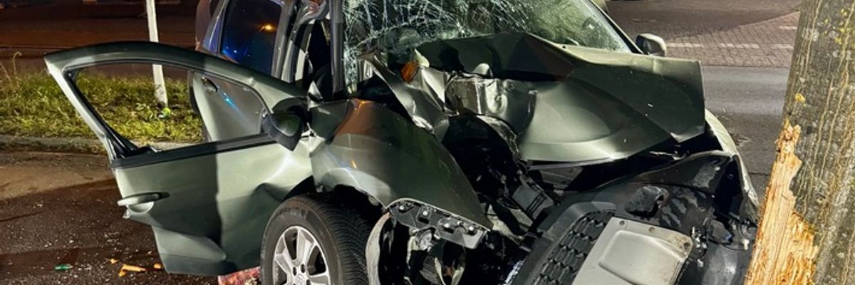 FW Bocholt: Verkehrsunfall auf der Blücherstraße - vier Verletzte