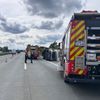 FW-ROW: Verkehrsunfall mit Wohnmobil auf der BAB 1 - Eine Person durch Feuerwehr gerettet
