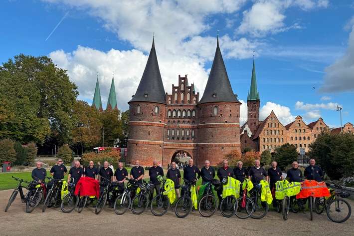 FW-MK: Iserlohner Feuerwehrleute auf großer Radtour