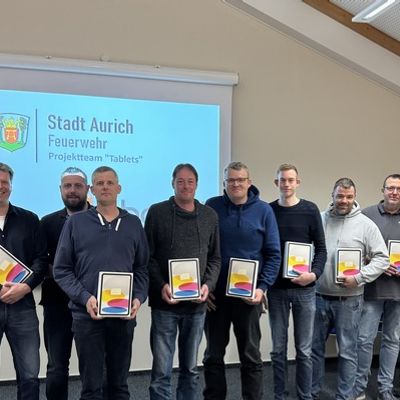 FW-AUR: Pilotprojekt - Auricher Feuerwehren setzen auf digital unterstützte Einsatzkoordination
