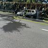 FW Dinslaken: PKW Brand auf der BAB 3 und weitere Einsätze