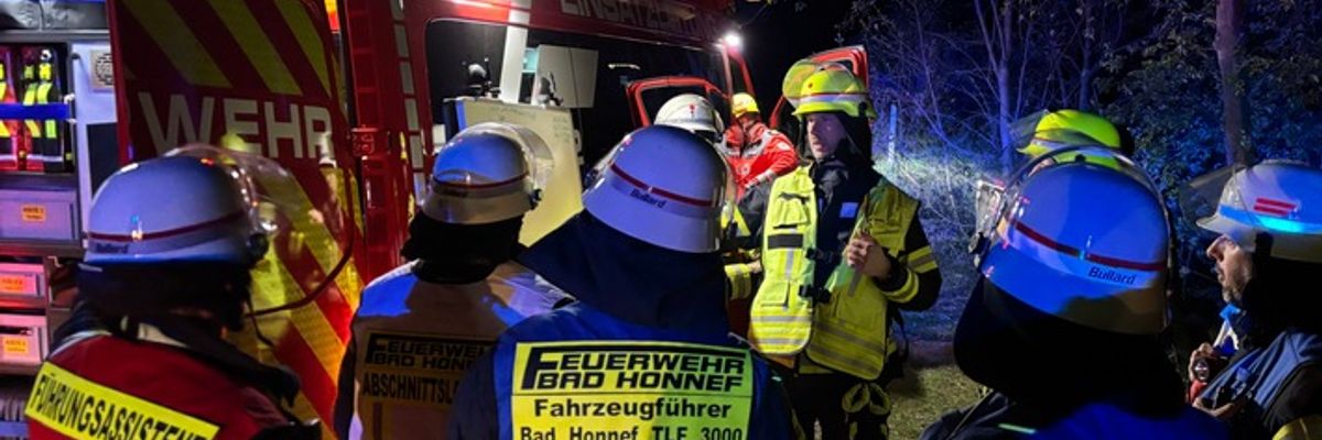FW Bad Honnef: Zweimaliger Chlorgasalarm auf der Insel Grafenwerth
