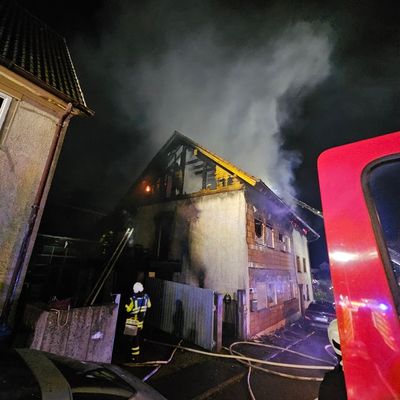 KFV Sigmaringen: Brand Mehrfamilienhaus