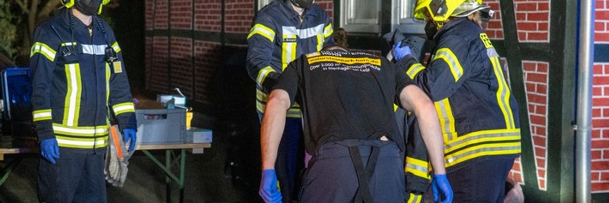 FW Flotwedel: Ausgedehnter Brand in Bockelskamp
