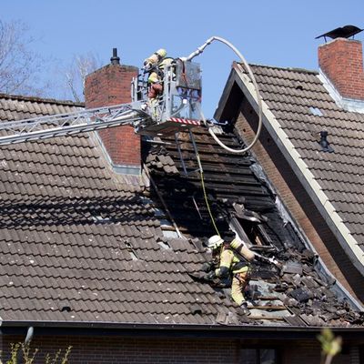FW-SE: Dachstuhlbrand in Bad Bramstedt