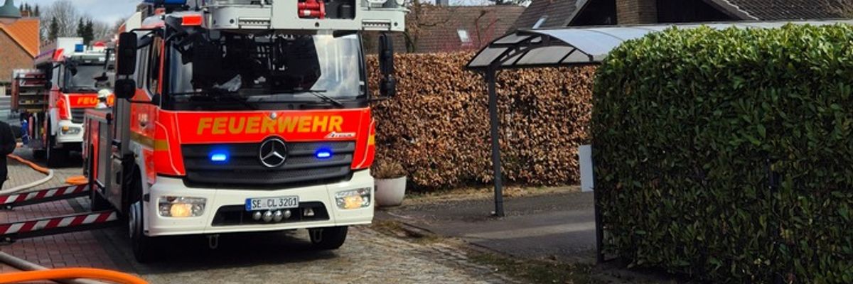 FW Norderstedt: Kellerbrand im Rubensweg