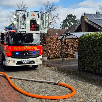 FW Norderstedt: Kellerbrand im Rubensweg