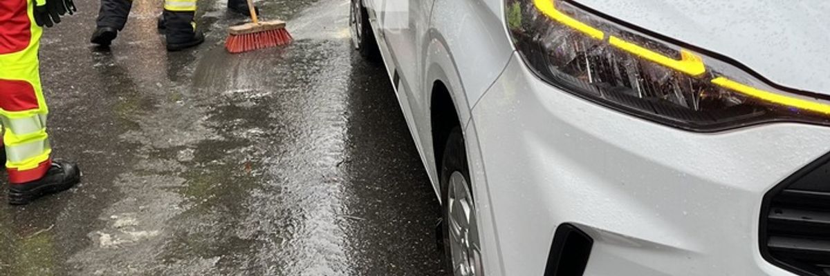 FW Eigeltingen: Verkehrsunfall bei Heudorf (Hegau)