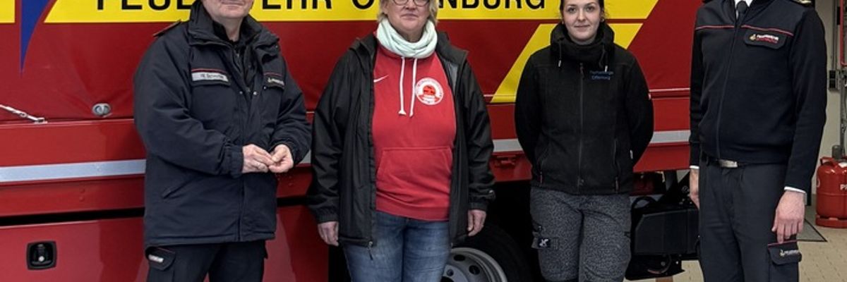 FW-OG: Hilfe dort, wo Hilfe Not tut. Feuerwehr Offenburg spendet Festgewinn an Hilfseinrichtungen