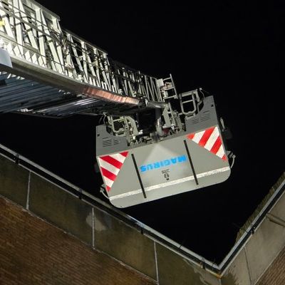 FW Celle: Feuer auf Dachterrasse im 8. OG!