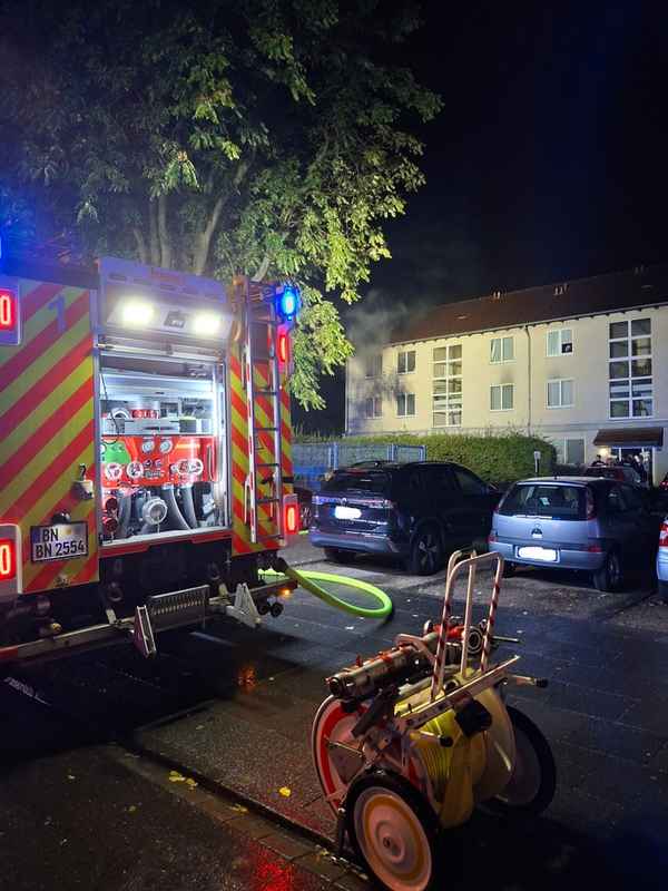 FW-BN: Wohnung nach Brandereignis unbewohnbar - ausgelöster Heimrauchmelder verhindert größeren Wohnungsbrand