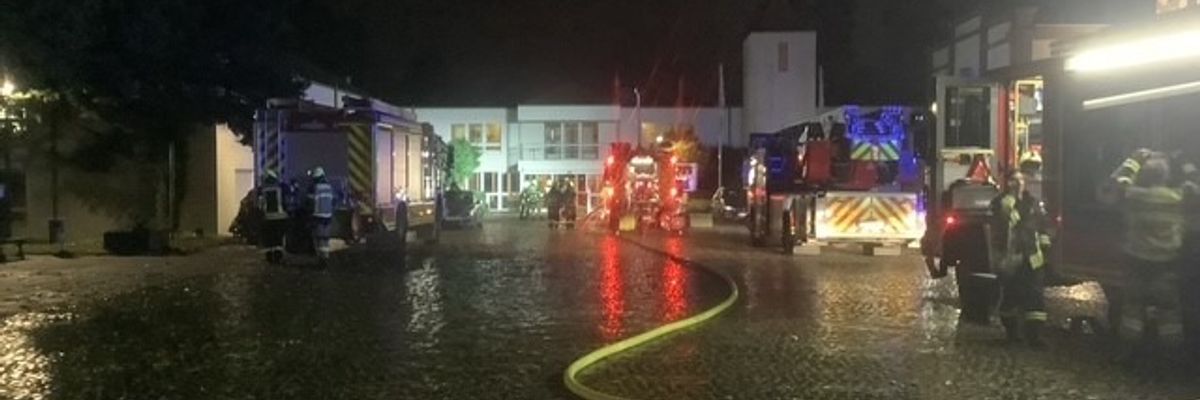 FW-GE: Feuer in einem Pflegeheim