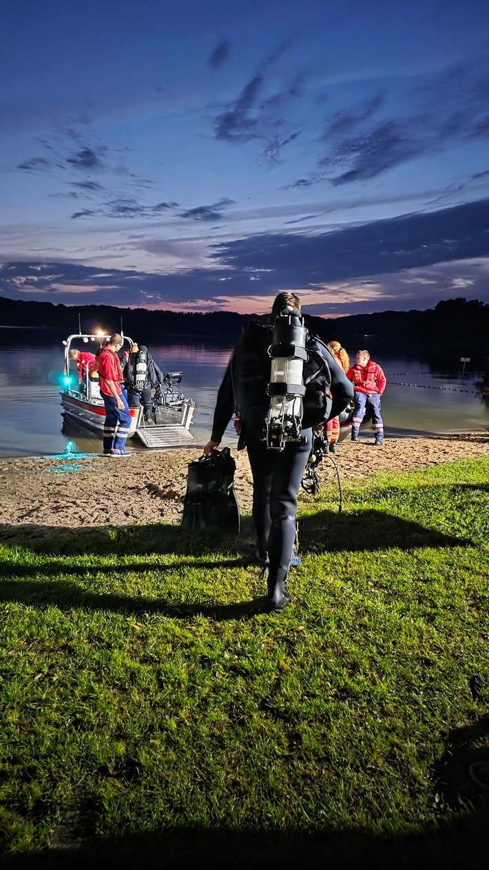 FW-SE: Vermisste Person im Mözener See
