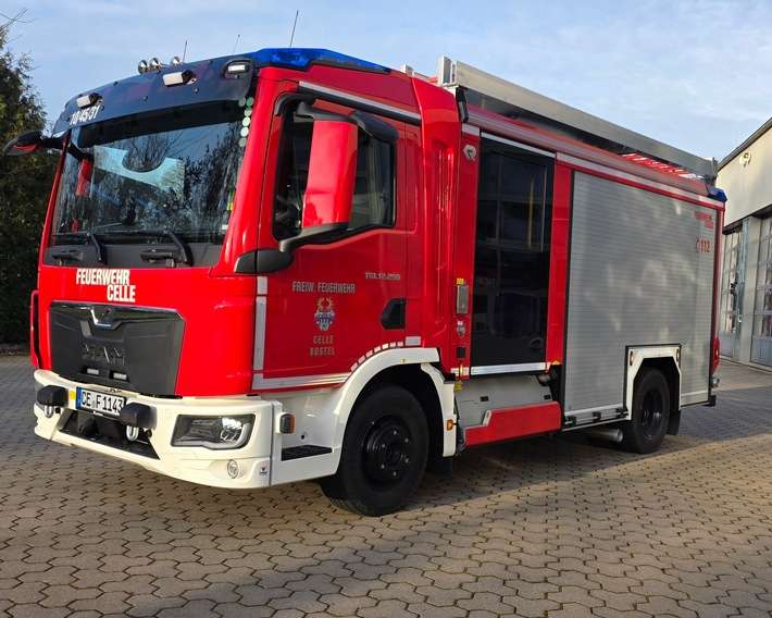 FW Celle: Neues Löschgruppenfahrzeug für die Ortsfeuerwehr Bostel