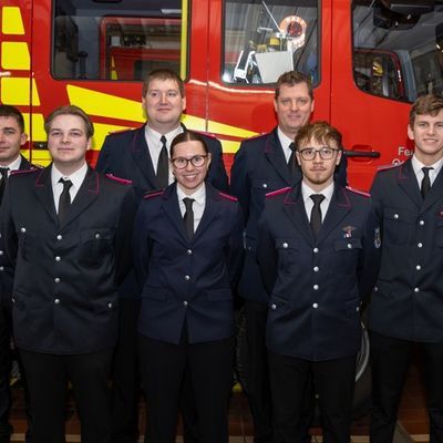 FW-RD: Jahreshauptversammlung der Feuerwehr Osterrönfeld - Rückblick, Ehrungen und Ausblick