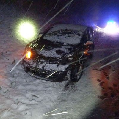 FW Sonsbeck: Absicherung einer Einsatzstelle auf der A57