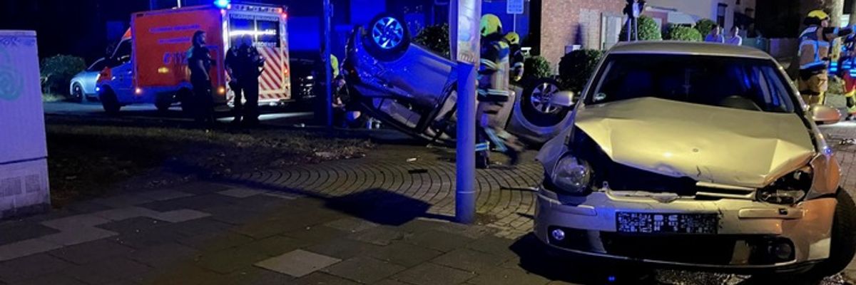 FW-OB: Verkehrsunfall auf der Dorstener Straße Ecke Albrechtstraße