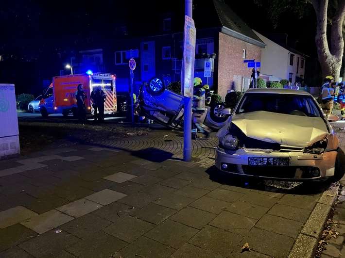 FW-OB: Verkehrsunfall auf der Dorstener Straße Ecke Albrechtstraße