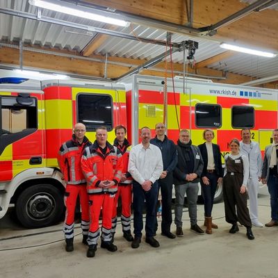 RKiSH: Der erste Intensivtransportwagen (ITW) für die schleswig-holsteinische Westküste startet