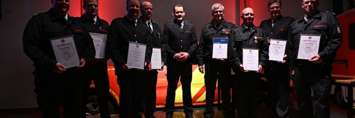 FW-HAAN: +++ Neujahrsempfang der Feuerwehr Haan: Rückblick auf ein einsatzreiches Jahr +++