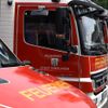 FW Dinslaken: Beschädigte Gasleitung bei Tiefbauarbeiten