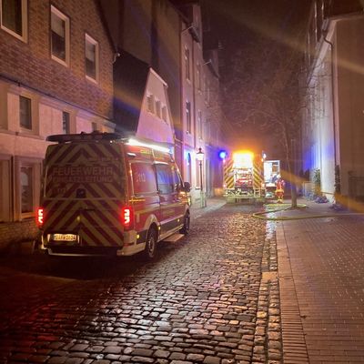 FW Minden: Feuer in Stadtbibliothek